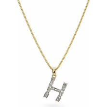 Felix Accessories Luna Harf Kolye - H Harf