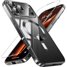 Darkom Iphone 17 Pro Max Uyumlu Magsafe Kablosuz Şarj Özelliği Aktif Olan Silikon Telefon Kılıfı