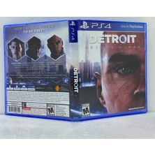 Konsol Cenneti Ps4 Detroit Koleksiyon Için Boş Kutu + Playstation 4 Detroit  Oyun Cover