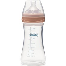 Mooma Kindy Biberon 150 ml 0-6 Ay Yavaş Akış Gül Kurusu (5 Adet)