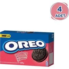 Oreo Bisküvi Çilekli 228GR - 4 Paket