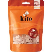 Kito Freeze Dried Hindi Göğüs Kedi Ödül Maması %100 Doğal, Glutensiz 30 gr(Cat Treat)