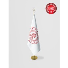 Bilsan Kültür ve Turizm Bakanlığı Makam Bayrağı - Saçaksız Gold Set
