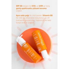 Peri Store Bade Natural 50 Spf Güneş Koruyucu Yüz ve Vücut Sütü 100 ml