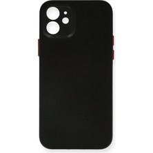 Senka Mey Ithalat® Iphone 12 Kılıf Pp Ultra Ince Kapak - Siyah