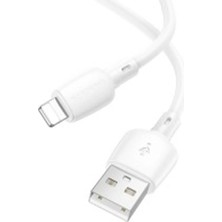 Borofone BX93 2.4A USB To Lightning Hızlı Şarj ve Data Kablosu - 1 Metre