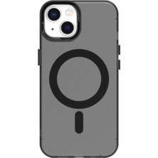 Darkom Iphone 14 Plus / 15 Plus Uyumlu Düz Renkll Magsafe Kablosuz Şarj Özelliği Aktif Olarak Çalışan Kılıf