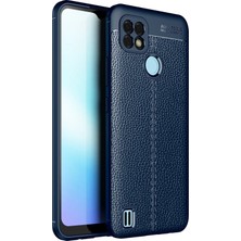 Senka Mey Ithalat® Realme C25 Kılıf Auto Focus Kapak - Lacivert