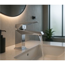 Turkuaz Seramik Cerastyle Sharp Altın Gold Lavabo Bataryası