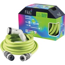 Fitt Ikon Lime Uzayan Bahçe Sulama Hortumu Tabancalı 15 Metre