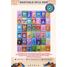 Bricks Arvela Evreni: 10'lu Sürpriz Karma Paket - Eğitici Oyuncak Figür - Orijinal - Birbirinden Farklı 10 Adet