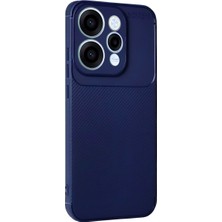 Kordify Oppo Reno 15 / 15F / 15FS Auto Focus Karbon Kapak – Darbe Emici Karbon Desenli Premium Silikon Kılıf