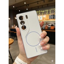 Darkom Tecno Camon 40 Pro 5g Uyumlu Magsafe Kablosuz Şarj Özelliğe Aktif Çalışan Darbe Emici Koruyucu Kılıf