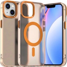 Darkom Iphone 13/14UYUMLU Düz Renkll Magsafe Kablosuz Şarj Özelliği Aktif Olarak Çalışan Darbe Emici Kılıf
