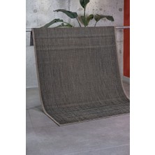 Apex Halı Vicenza 2825 Kahve Kaymaz Tabanlı Yıkanabilir Dekoratif Şık Sisal Halı