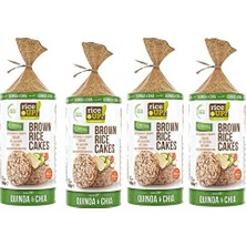 Rice Up Brown Rice Cakes Quinoa & Chia 120G 4 Adet Glutensiz