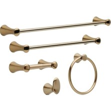 Assess Store Delta Faucet 73846-CZ Lahara Duvara Monte Havlu Halkası Şampanya Bronz