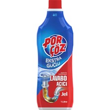 Porçöz Jel Lavabo Açıcı 1 L 4 Adet