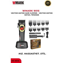 Wmark NG-9015 Siyah Vektör Motorlu Saç Kesme Makinesi