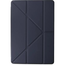 Senka Mey Ithalat® Samsung Galaxy X200 Tab A8 10.5 Kılıf Kalemlikli Mars Tablet Kılıfı - Lacivert