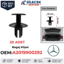 Silecek Noktası Mercedes Bagaj Klipsi 20 Adet A2019900292