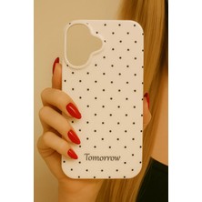 Darkom iPhone 16 Uyumlu Renkli Silikon Benekli Darbe Emici Özelliğe Sahip Kılıf