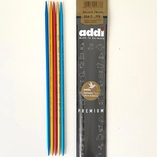 Addi 20 cm 5' Li Renkli Çorap Şişi 204-7  3.75 mm