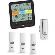 Tfa Dostmann Klimahome Corfu Tfa 30.3060.IT Oda Iklim Kontrolü Kablosuz Termo-Higrometre (Siyah 30.3060.01)