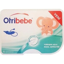 Otribebe Nazal Bebek Burun Aspiratörü Yumuşak Uçlu 2 Adet Tek Kullanımlık Yedek Uç ile