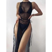 Ales Butik Iki Tarafı Yırtmaçlı Pareo
