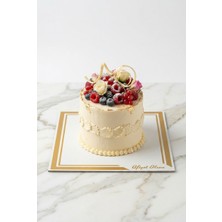 Creapack Pasta Altlığı, Turta Altlığı, 20 Adet, 11X11 Cm, Tek Kişilik Mendil Altlık, Tekli Kalın Pasta Altı