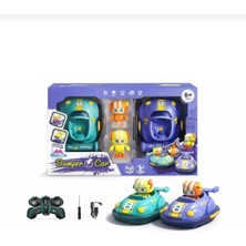 Aksoy Toys Uzaktan Kumandalı Çarpışan Arabalar İki Kişilik Hızlı Drift Atan Sesli Işıklı Eğlenceli Oyun