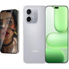 ECR MOBILE Honor 600 Lite 5g ile Uyumlu Ayna (Mirror) 9h Kırılmaz Nano Ekran Koruyucu | Ekran Kapalıyken Ayna
