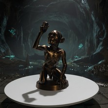 Riva Self Gollum Smeagol Koleksiyonluk Dekoratif Figür Biblo - 17-20 cm