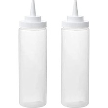 Assess Store Grılltıder Sıkma Şişesi, 2'li Paket [plastik/şeffaf]