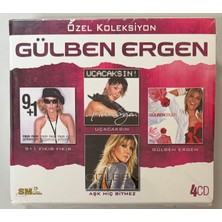Seyhan Müzik Gülben Ergen Özel Koleksiyon 4 Cd’li Set  Sıfır Jelatinli CD