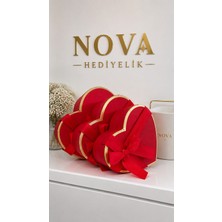 Nova 3’lü Kalp Hediye Kutusu Seti – Şık Kurdeleli Dekoratif Love Box | Sevgiliye & Özel Gün Hediyesi