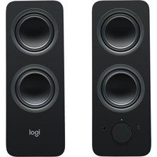 Logitech Z207 10 Watt 2.0 Bluetooth Hoparlör Siyah Stereo Ses ve Çoklu Bağlantı Özellikli