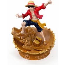 Craftel One Piece Monkey D. Luffy Figür 10 cm Anime Heykel Biblo Koleksiyonluk