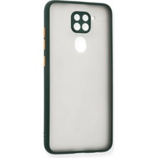 Senka Mey Ithalat® Redmi Note 9 Kılıf Montreal Silikon Kapak - Yeşil