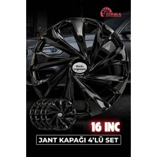 Yonga Oto Volkswagen 16 Inç Kırılmaz Jant Kapağı 4 Adet ,8 Adet Kekepçe Hediyeli