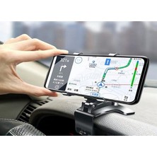Hereveoyuncak Araba Gösterge Üstüne Takılan 360 Oynar Başlııklı Telefon Tutucu