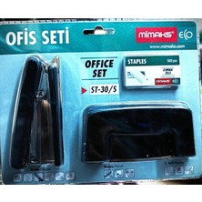 Ada Çanta Kırtasiye Mimaks Ofis Seti (Zımba Mak. Zımba Teli ve Delgeç)  VZ4888875
