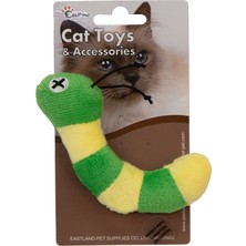 Ilkeshop Eastland Catnipli Peluş Dijital Sesli Tırtıl 13CM