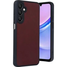 Senka Mey Ithalat® Samsung Galaxy A16 5g Kılıf Aras Deri Kapak - Bordo