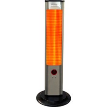 UFOMAX 2500W Kule Tipi Elektrikli Isıtıcı Gri Metal Uzaktan Kumandalı 4 Kademe Kullanım Alanı