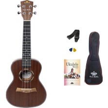 HAVANA HK-114 MAUN CONCERT UKULELE SET (KILIF-ASKI-METHOD-PENA HEDİYELİ)