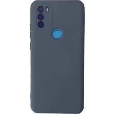 Senka Mey Ithalat® General Mobile Gm 21 Plus Kılıf Nano Içi Kadife Silikon - Gri