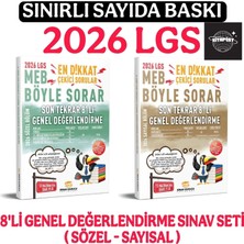 Sinan Kuzucu Yayınları Sinan Kuzucu 2026 Lgs Son Tekrar Deneme  SET-KD14