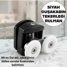 İnfeta Duşakabin Tekerleği Cam Kabin Tekeri Rulman Sessiz Kayar Sistem